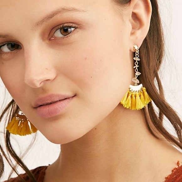 Free People Jewelry - Free People Candy Candy Tassel Earrings